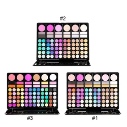 Makeup Set for Women 78 Color Eye Shadow Pearlescent Matte Glitter Shimmer Luminous Eyeshadow Powder Sequins Eyeshadow Palette