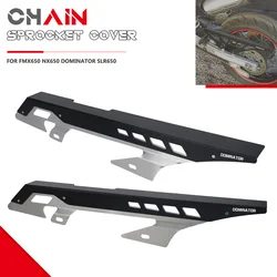 FOR Honda SLR650 FMX 650 NX650 Dominator 1988-2007 Motorcycle Chain Guide Pulley Chains Protection Cover Stablize chain guard