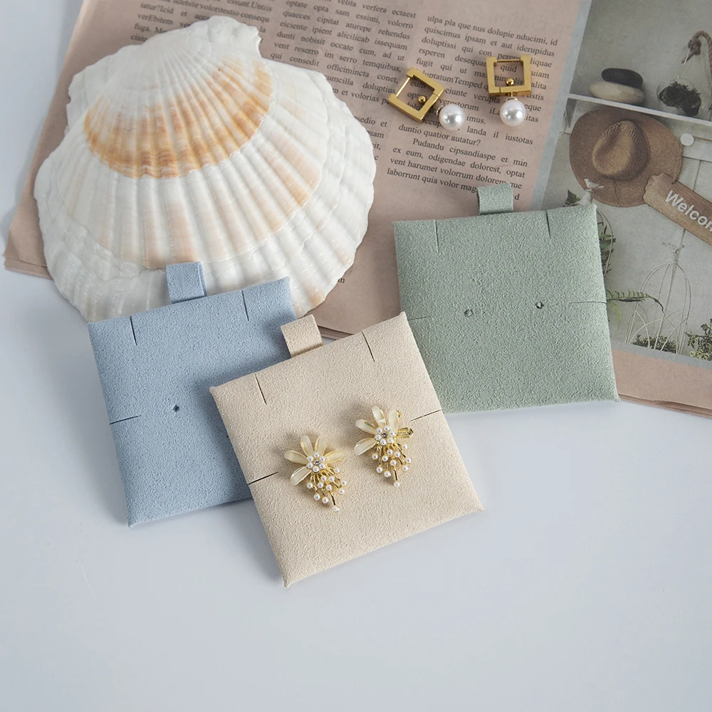 5pcs Microfiber Suede Jewellery Display Pads