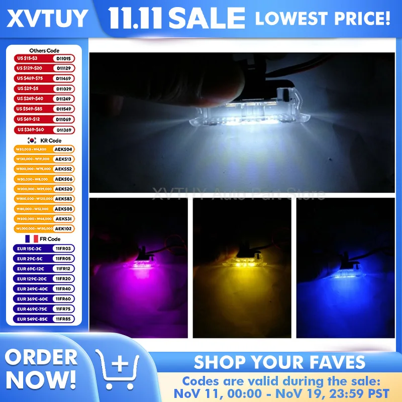 

Новые светодиодные фонари высокой яркости 16 В для Tesla Model S 3 X Y, дверь багажника, лампа приветствия, окружающая лампа, простая установка, прямая соответствующая, красочная