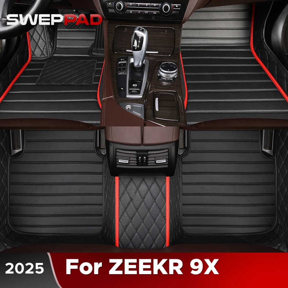 

Коврики для пола автомобиля ZEEKR 9X (6-местный) 2025 года, всепогодные, из коврового материала, для 1-го и 2-го рядов, защитные аксессуары для салона