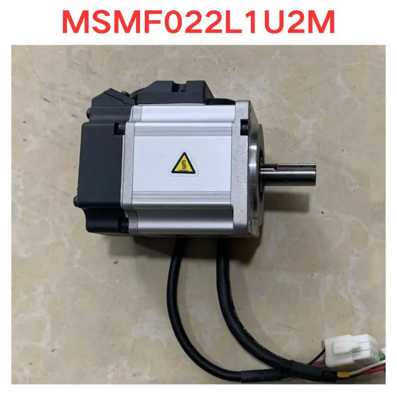 Used MSMF022L1U2M servo motor  Function check OK