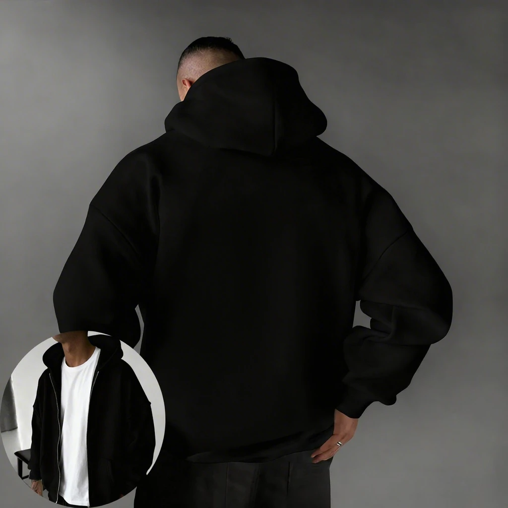 เสื้อฮู้ดซิป Digimon Adventure สำหรับผู้ชาย ฤดูใบไม้ร่วง/ฤดูหนาว ลายอนิเมะ War Greymon สไตล์ฮาราจูกุ ไซส์ใหญ่ ทรงหลวม สวมใส่สบาย