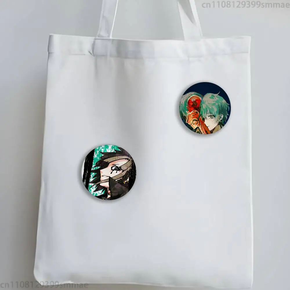 Y-Your T-Turn to D-Die Pins 58mm Cute Cartoon Badge Handmade Brooches for Backpack Accessories Jewelry Gifts