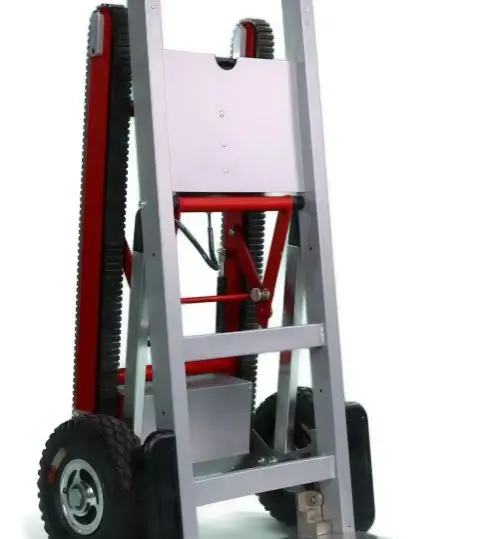 

Лестница Моторизованный альпинист Подъемная транспортировка Алюминиевые тележки Электрический гусеничный транспорт Складная ручная тележка для лестницы