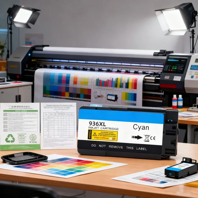 

Compatible 936XL Ink Cartridge For HP officejet Pro 9730 9110b 9120 9130 9720 4 Color Ink Cartridge