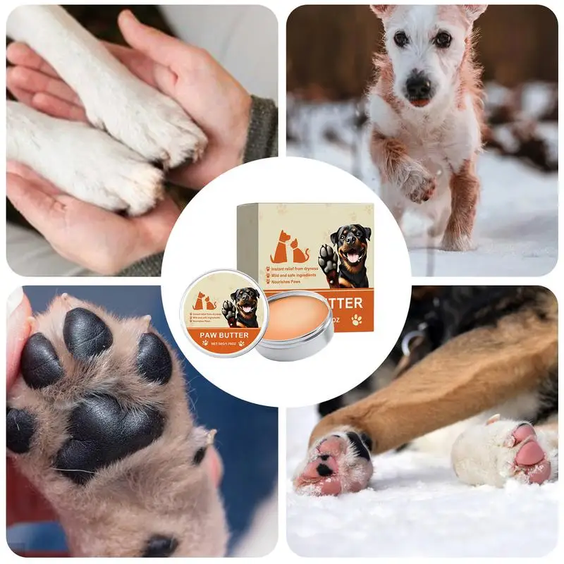 Paw Soother Balm for dogs Foot Claw Care Wax Anti drying pet Paw Protector Cream cat Moisturizing Feet lotion pet supplies