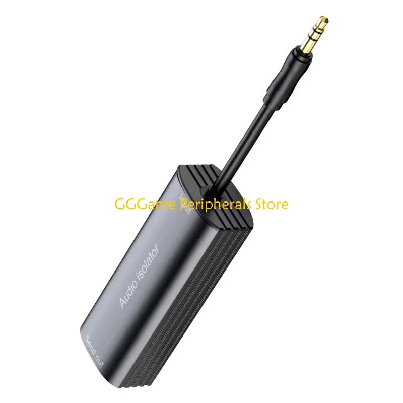 U55B 3.5Mm Sound Ground Loopping Isolators Reduces Hums Buzzs in Car Home Use