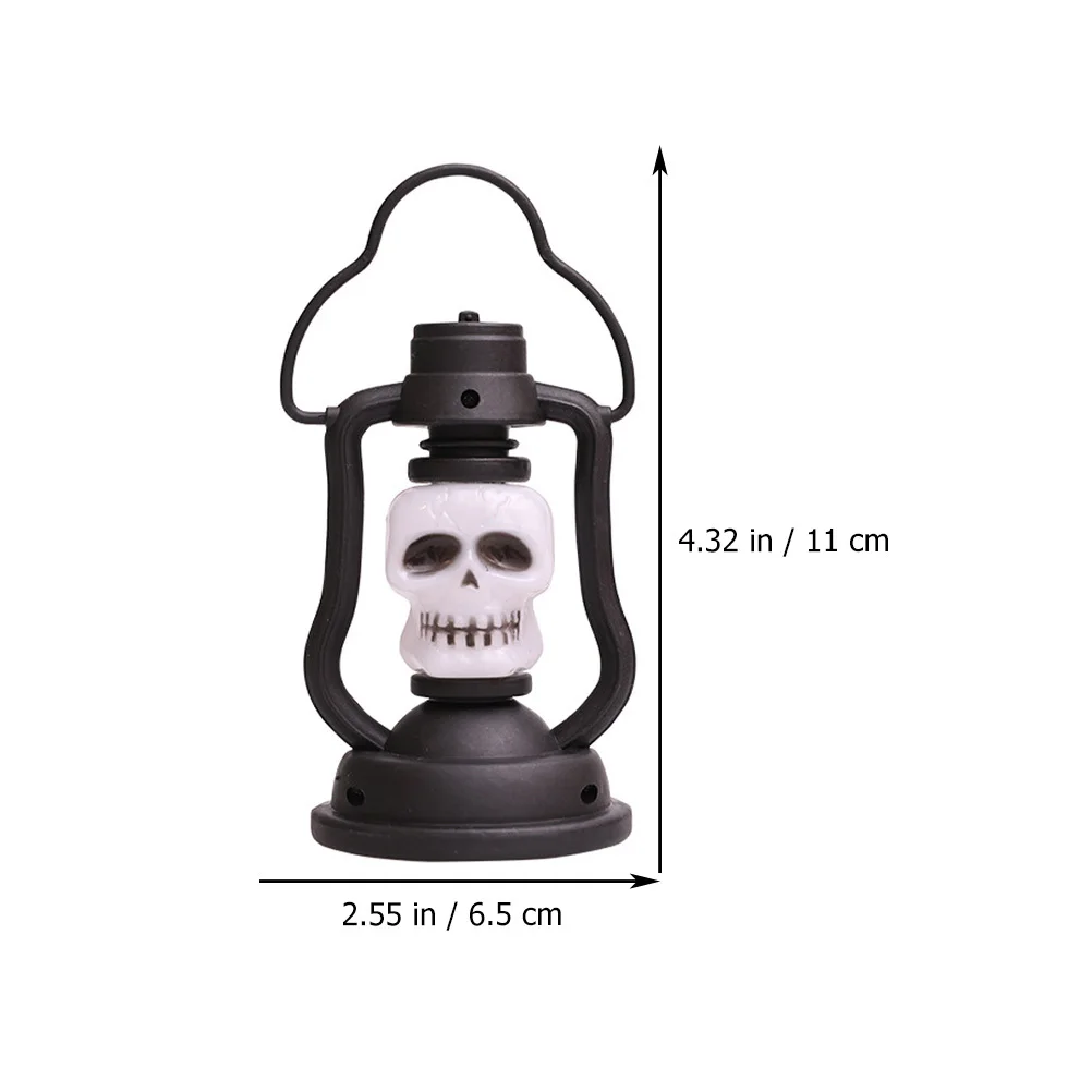 

2 Pcs Decorative Night Lamps Pumpkin Lanterns Decoration Halloween Nightlight Skull Lights Outdoor Lighting