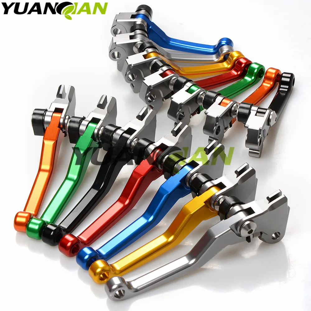 لياماها XT250X 2006-15 تريكر 04-15 DT230LANZA 1997-1999 الدراجة الترابية على الطرق الوعرة موتوكروس سباق CNC عتلات دواسة فرامل محورية #6