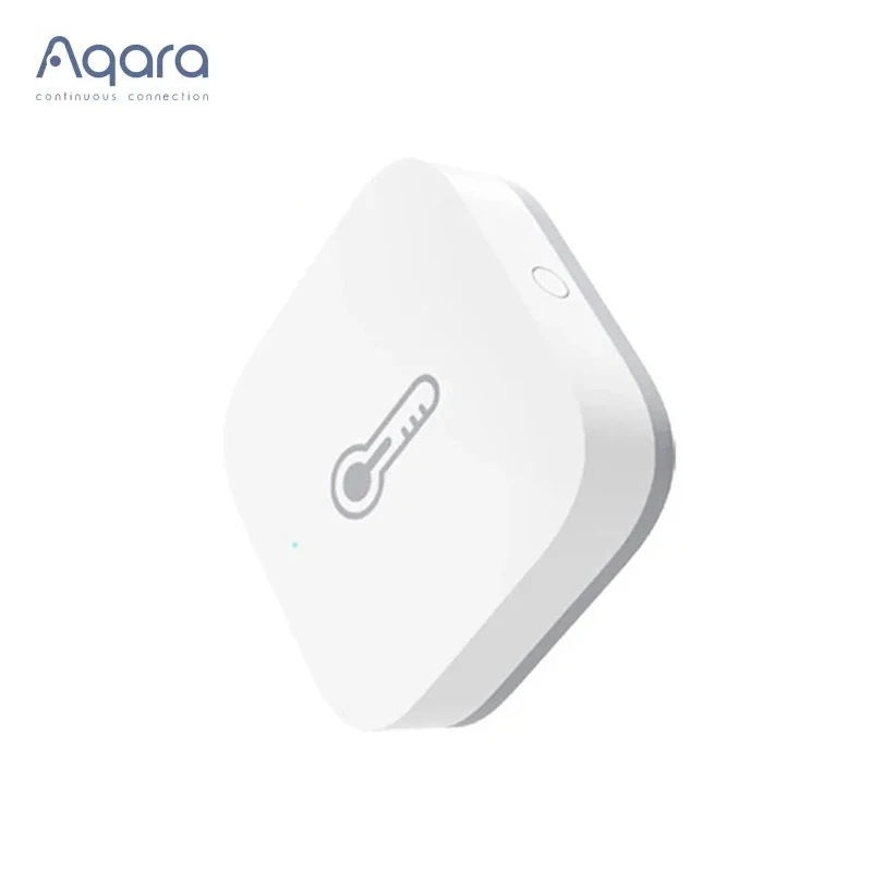 Aqara Temperatursensor Zigbee Smart Luftdruck- und Feuchtigkeitssensor Fernbedienung Smart Linkage Kompatibel mit Apple Homekit Mi Home