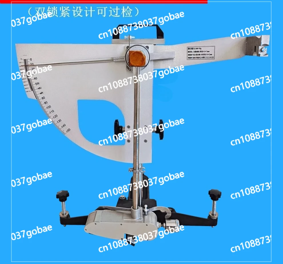 Digital pendulum friction coefficient tester pavement aggregate floor tile floor pointer pendulum tester