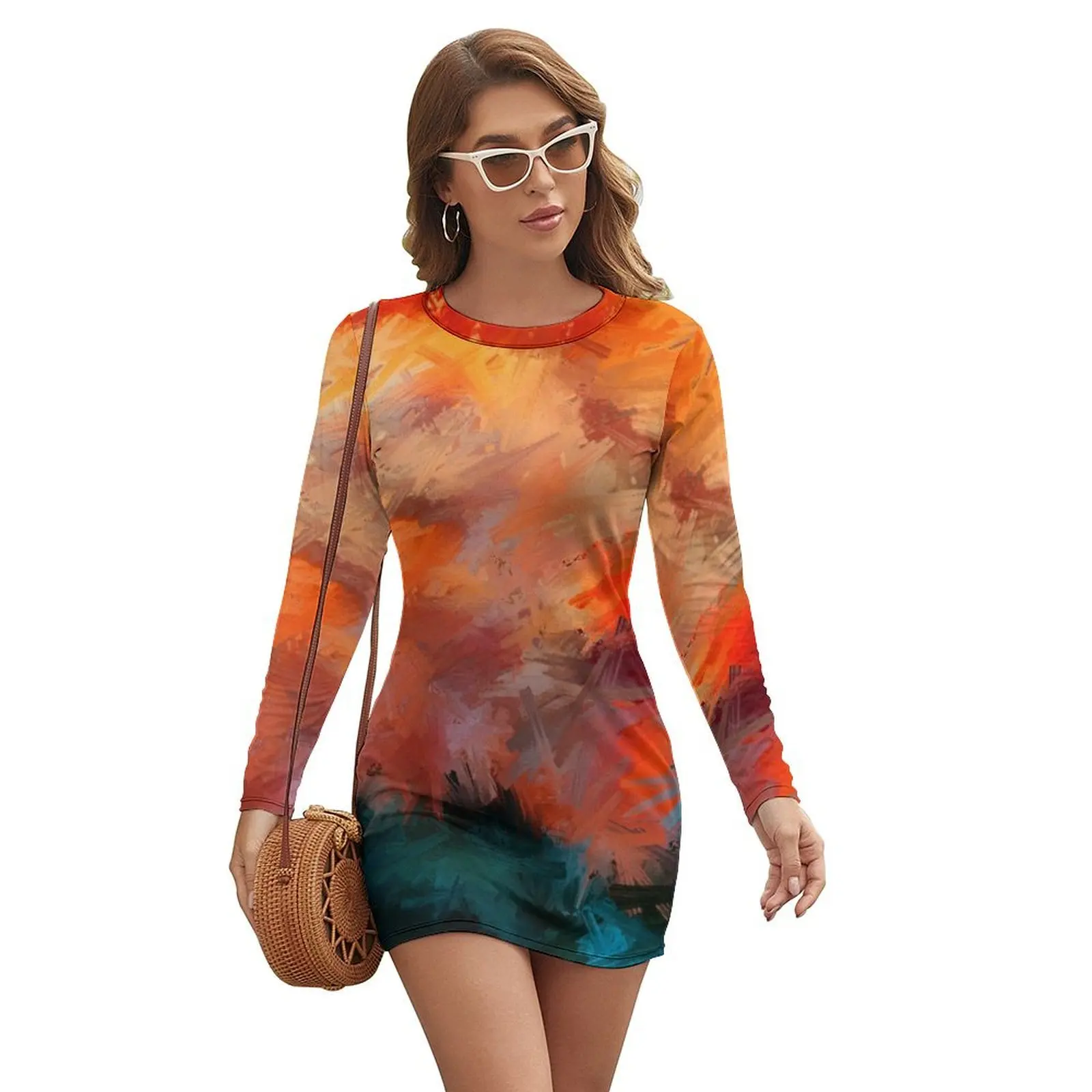 

Autumn Long-sleeved Dress womans clothing summer clothes dresses women summer 2024 Woman fashion