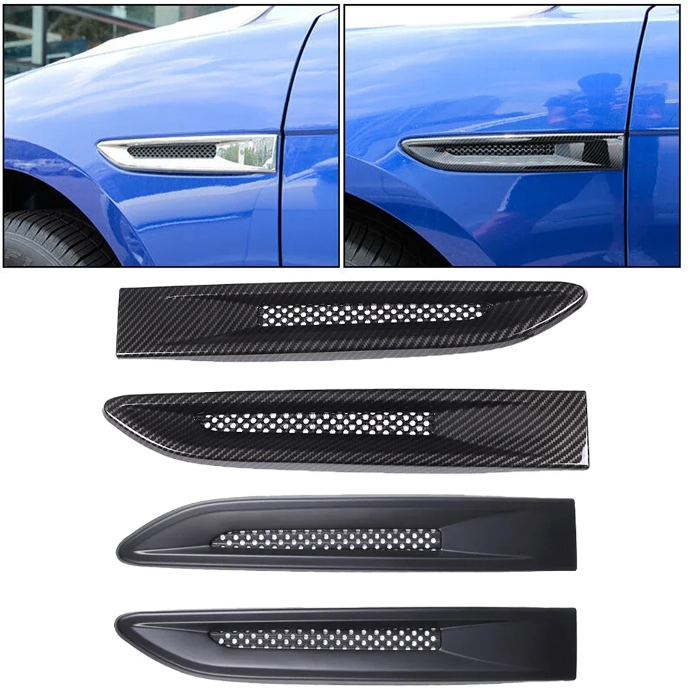 Exact Fit Car Side Fender Air Vent Outlet Trim for Jaguar Fpace XE XF X761 2016 19 Easy Installation High Reliability