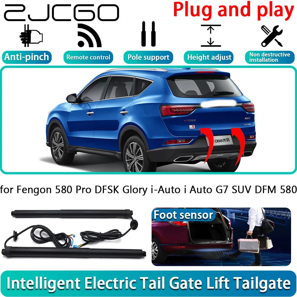 for Fengon 580 Pro DFSK Glory i-Auto i Auto G7 SUV DFM 580 Electric Powered Tailgate Power Liftgate Automatic Tailgate System