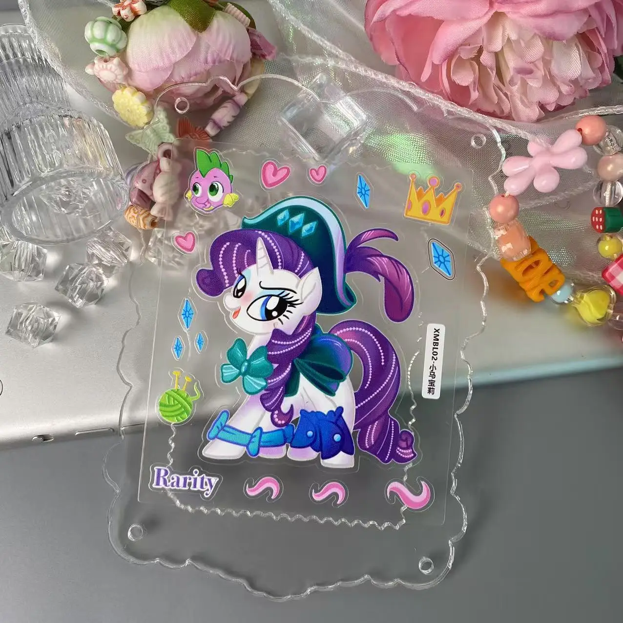 어머니날 선물 2025 – 맞춤형 마이 리틀 포니 5D 스티커 세트, 스크래치 방지 휴대폰/아이패드/노트북 스킨, 양면 사용 가능 & 방수