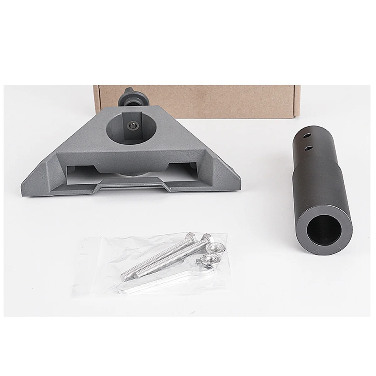 ل Mini 1/4 برغي جولة محول تركيب سبائك الألومنيوم ترايبود 1/4 برغي محول قوس الأنابيب 1/4 برغي محول-ABFB