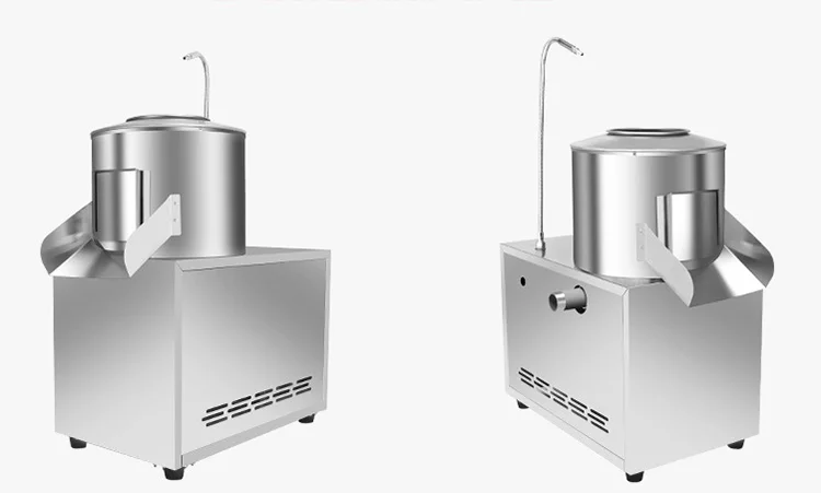 For automatic potato peeling machine restaurant sweet potato cleaning and peeling machine potato peeler