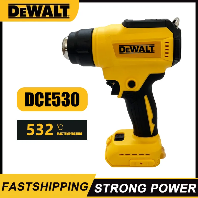 

Dewalt DCE530 300 Вт беспроводной тепловой пистолет высокой мощности сварочный тепловой вентилятор инструмент для термоусадочной упаковки для батареи Dewalt 20 В