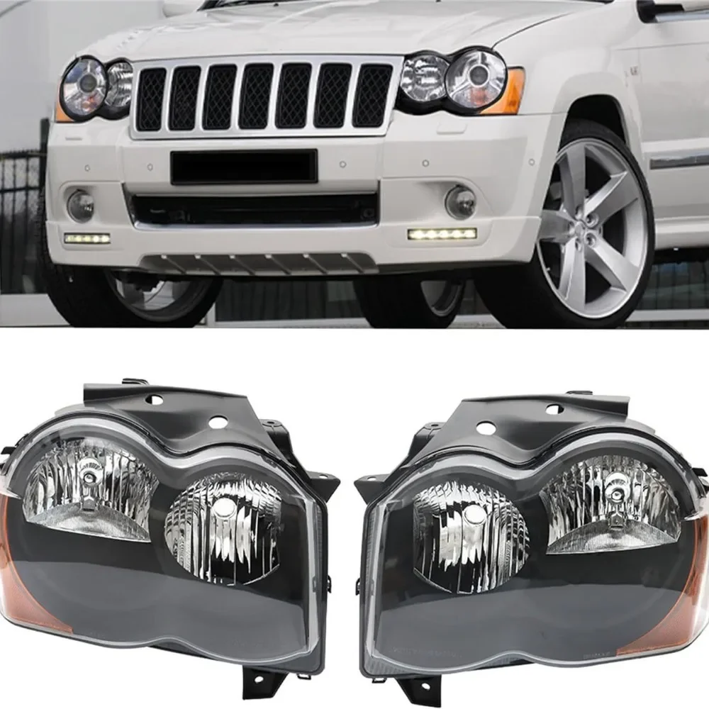 Car Headlight Head Light  for Jeep Grand Cherokee 2008 2009 2010