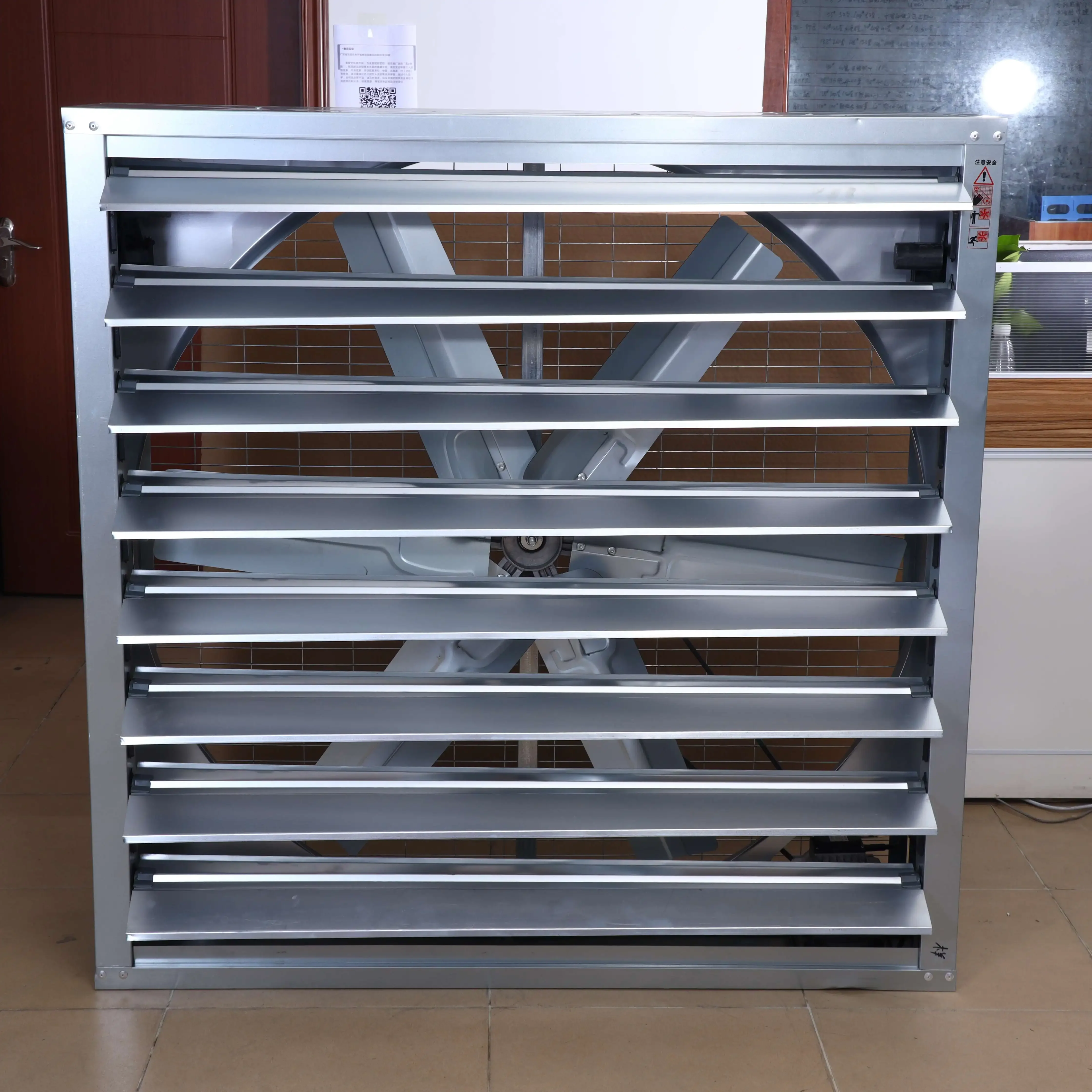 

Large 50-Inch Wall Mounted Industrial Axial Flow Exhaust Fan with High Airflow Ventilation