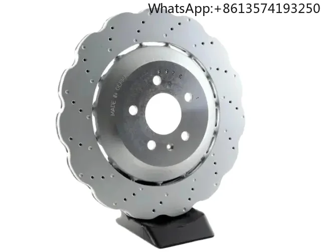 For Rear 330mm Brake Rotor Disc Brake Rotor Floating Wave Design 8k0615601G for AUDI A4