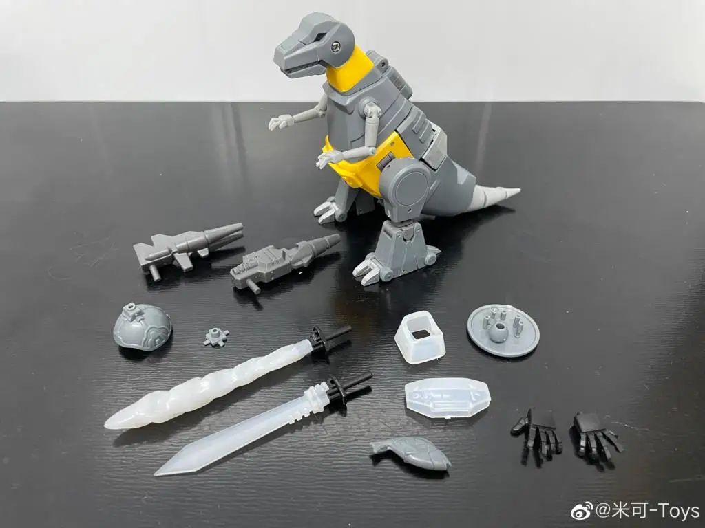 Imagem -04 - Estoque Transformação Mike Brinquedos Mk06 Mk06 Mk-06s Grimlock ko na H44 Ymir g1 Animação Figura de Ação em Pequena Escala com Caixa em