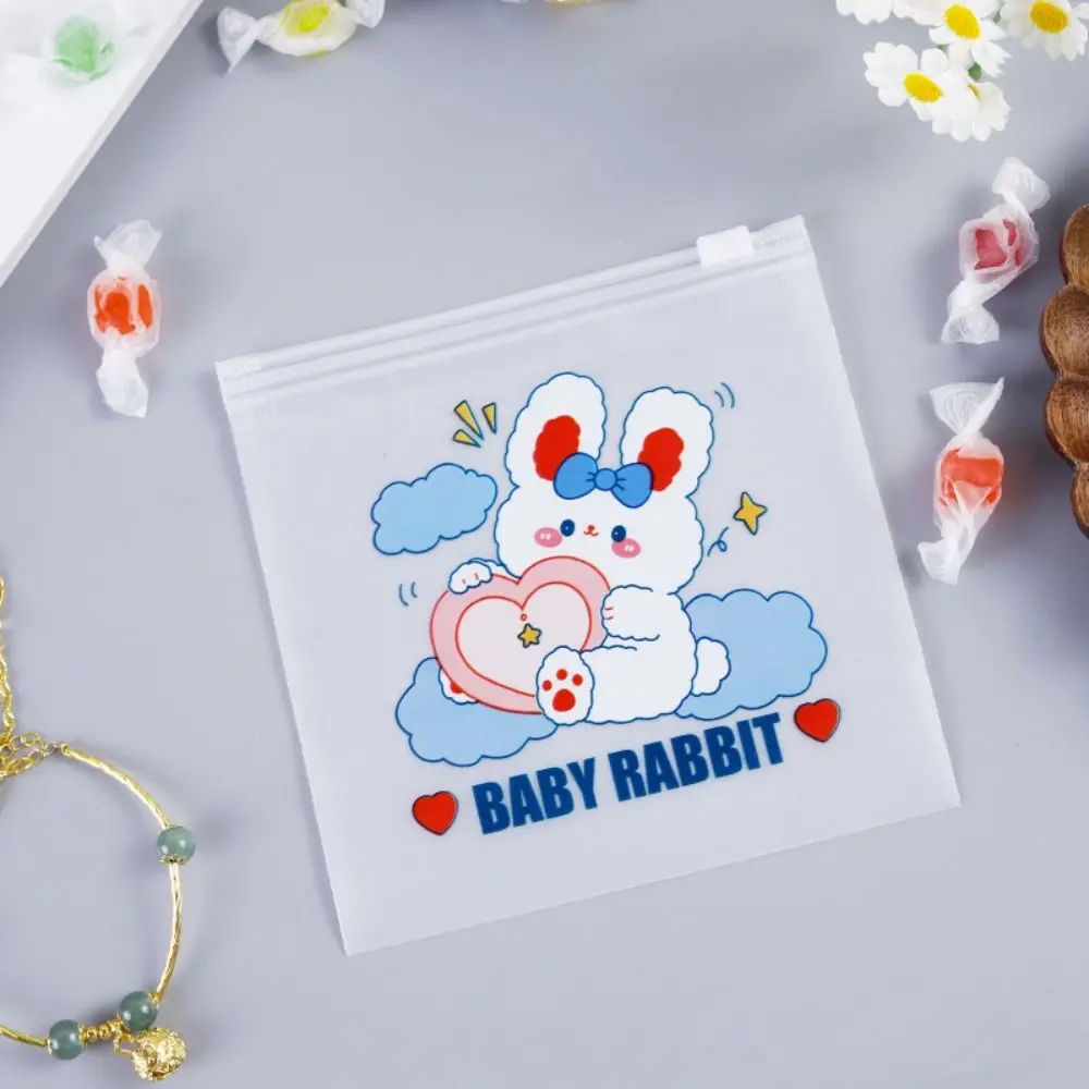 INS Waterproof Zipper Bag Plastic Transparent Pen Bag Large-Capacity Candy Bag School Office