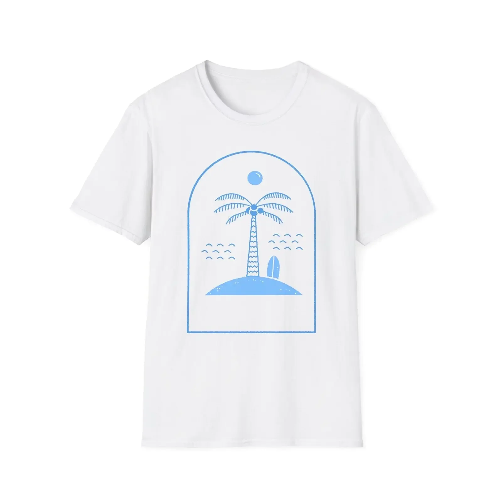 Palm Tree Unisex Softstyle T-Shirt