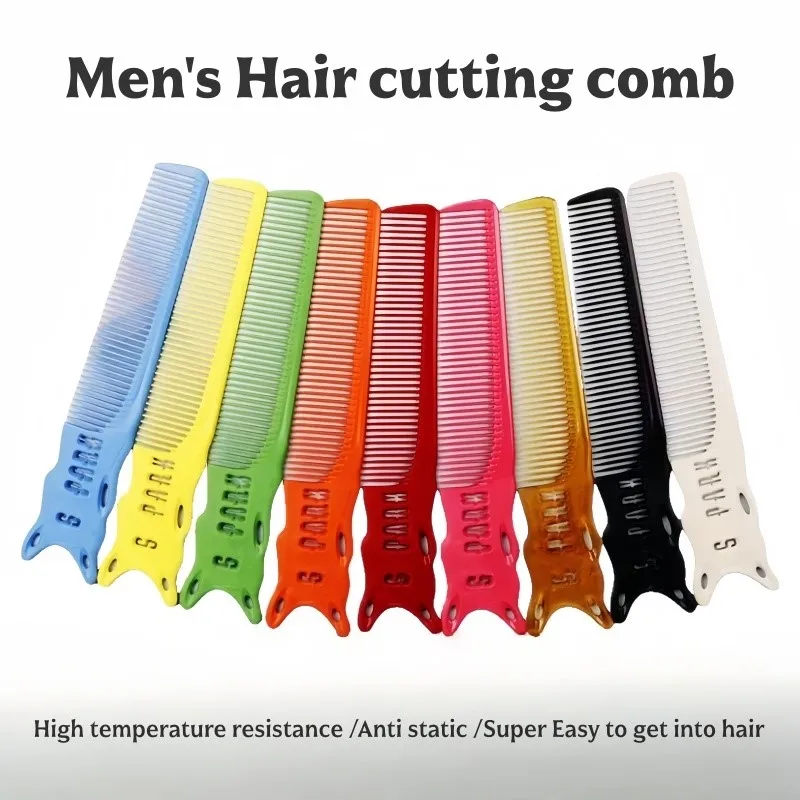 Multi Colored Hairdressing Comb Barber Specific Cutting Comb Professional Accessories For Hair Salons Styling Tool Hair Brush