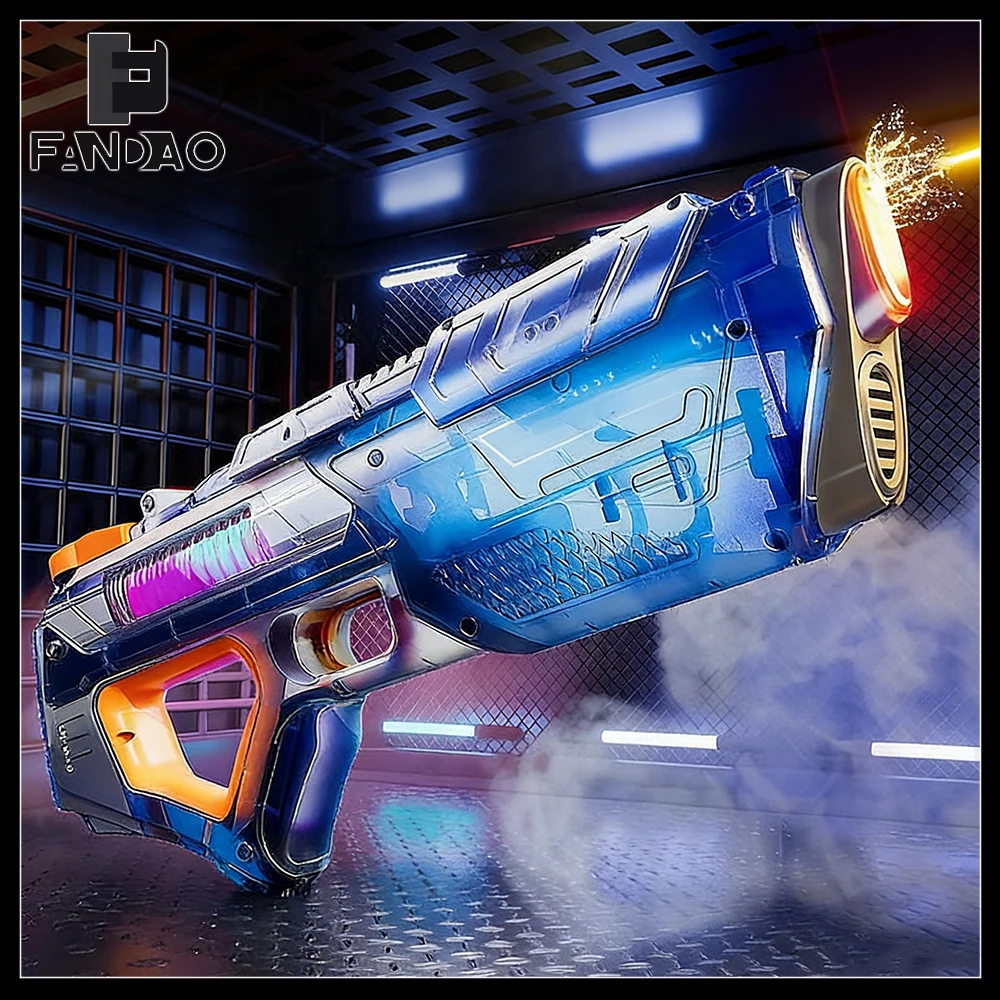 

Электрический автоматический водяной пистолет с непрерывной стрельбой, большой емкости, с автоматическим всасыванием воды, для детей, для летних игр в бассейне