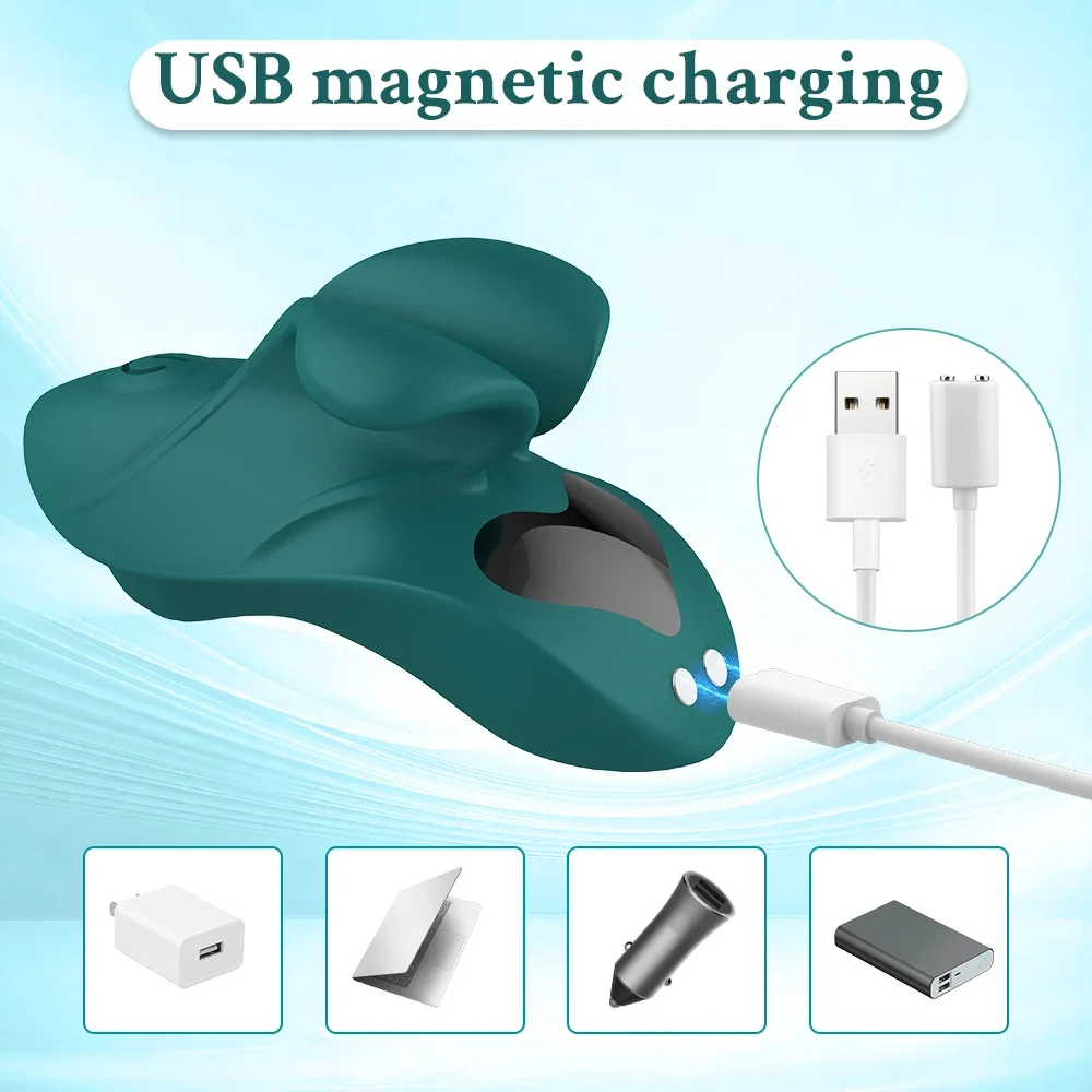 เครื่องสั่นนิ้ว ของเล่นทางเพศขนาดเล็ก กระสุนนิ้ว กระตุ้นหัวนมและคลิตอริส เครื่องนวดสำหรับผู้หญิง อุปกรณ์ช่วยสำเร็จความใคร่สำหรับผู้ใหญ่ สินค้าอีโรติกสำหรับผู้หญิง