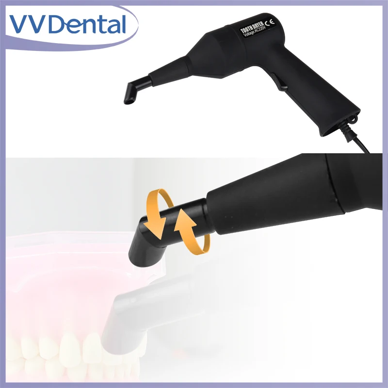 

VVDental Dryer Tooth Dentist Tools Electric Drying Machine Teeth Dry Bonding Surface Orthodontic Dental Tooth Lab Equipment