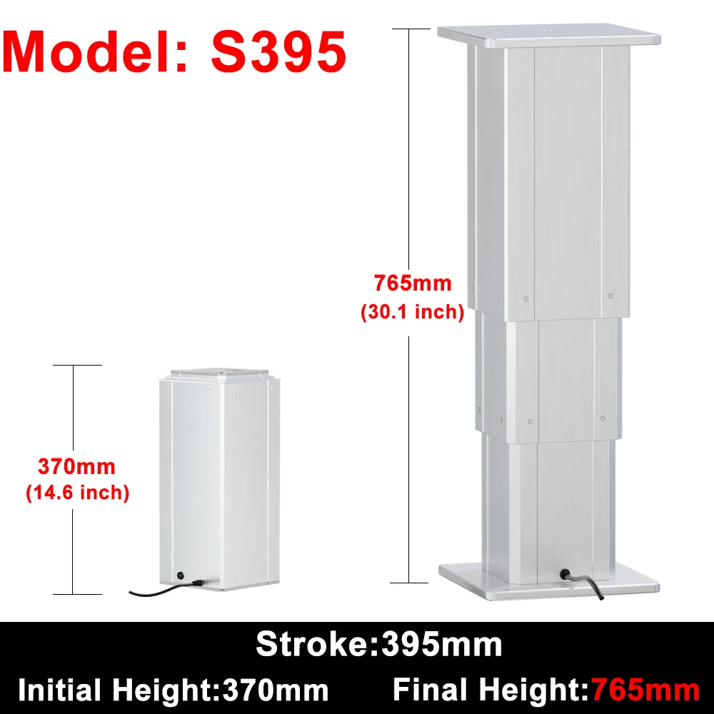 

Электрические подъемные колонны с синхронным управлением, комплект контроллеров Холла, ход 1155 мм