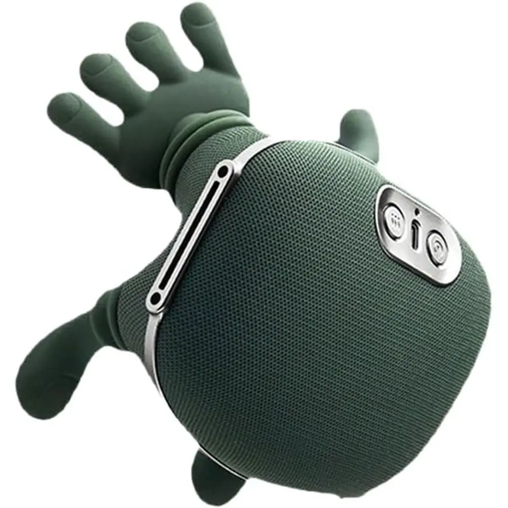 

Электрический массажер 4D Шиацу с эргономичным дизайном для глубокого расслабления тканей - зеленый