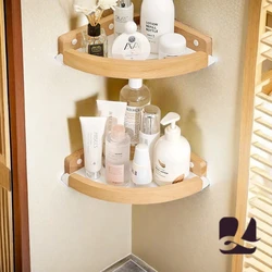Bathroom corner organizer shelf,Bathroom Storage Shelves, bathroom organizer Rack on wall,no drill bath shelf,household items