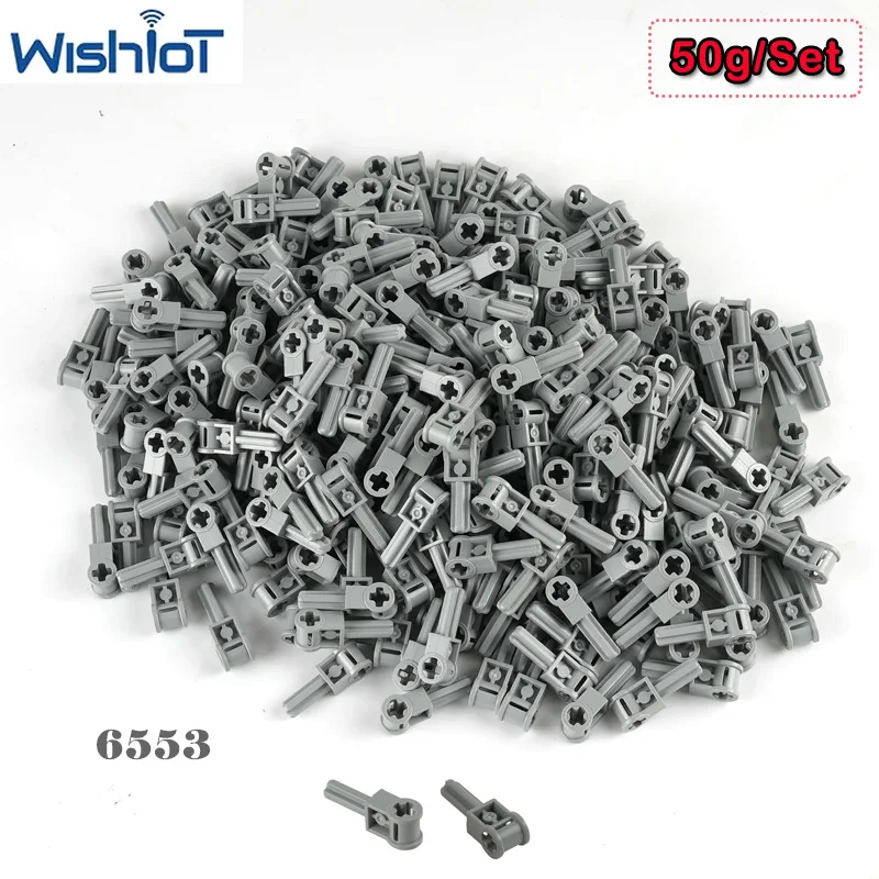 

50G/Set 6553 Axle Tie Connectors Model Technology Building Blocks Parts Assembled Toys Modified MOC Small Bricks DIY Accessories