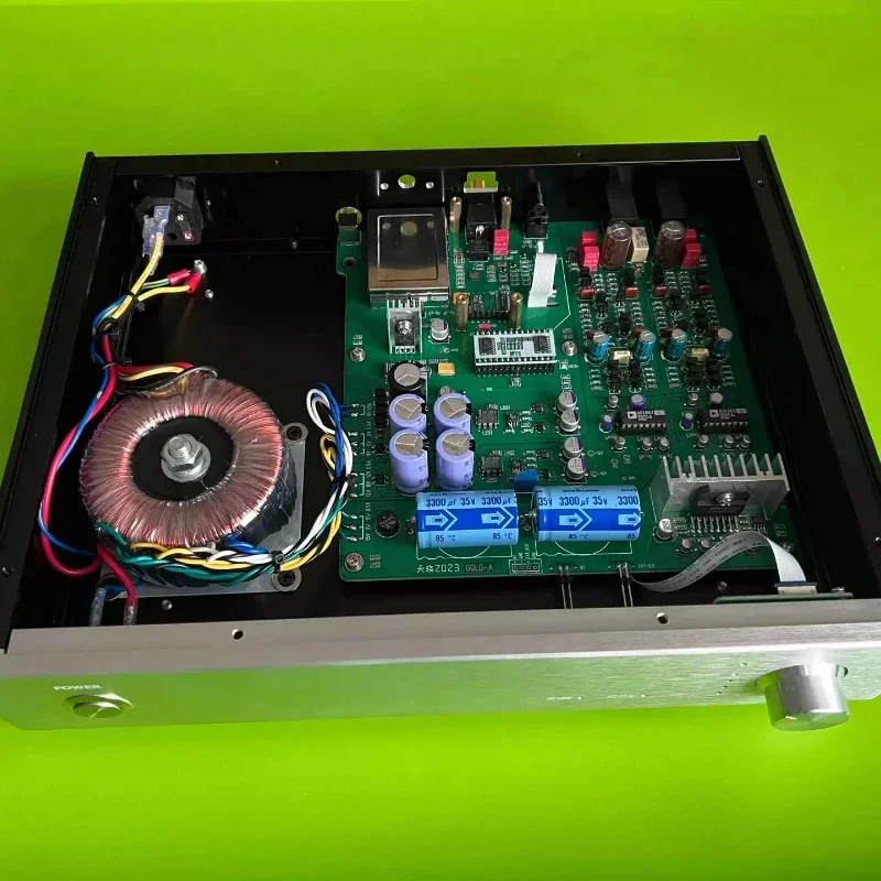 

BBLatest Upgrade AD1862 DAC Decoder AD1862N Coaxial+Fiber Input, Supports External Clock Input 11.2896MHz