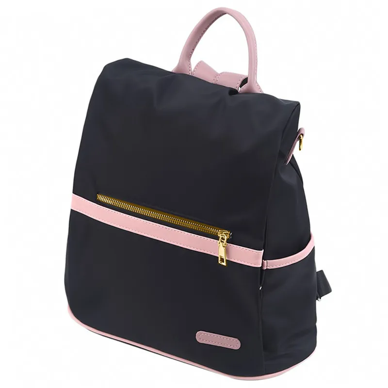 Plecak damski Casual Oxford Cloth Fashion Casual Ladies Zipper Pojedyncze torby na ramię Teenager Simple Large Capacity School Bag