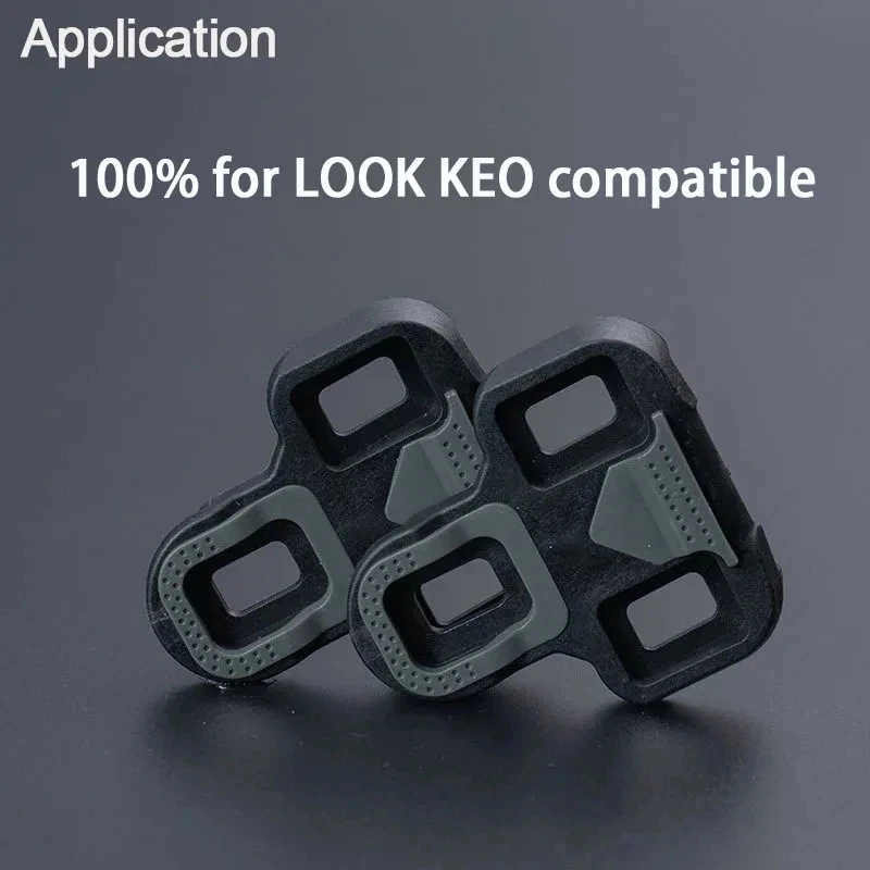 Bike Pedal Cleats for KEO Bicycle 4.5° Road Self-locking Pedals Cleats for LOOK Delta Road Bicycle Float Cleats Cycling Parts