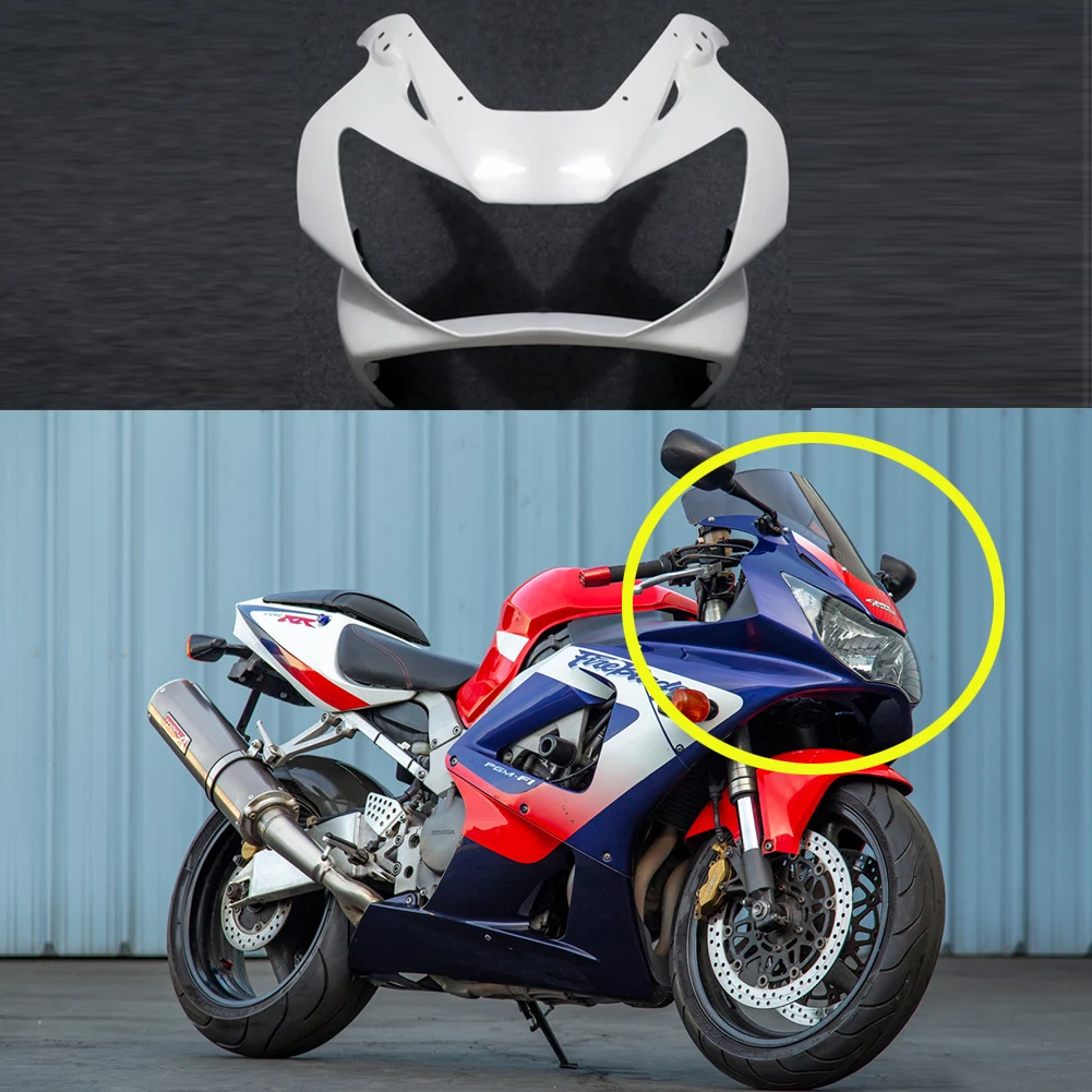 

Unpainted Upper Front Cowl Nose Fairing For Honda CBR900RR CBR929 2000-2001