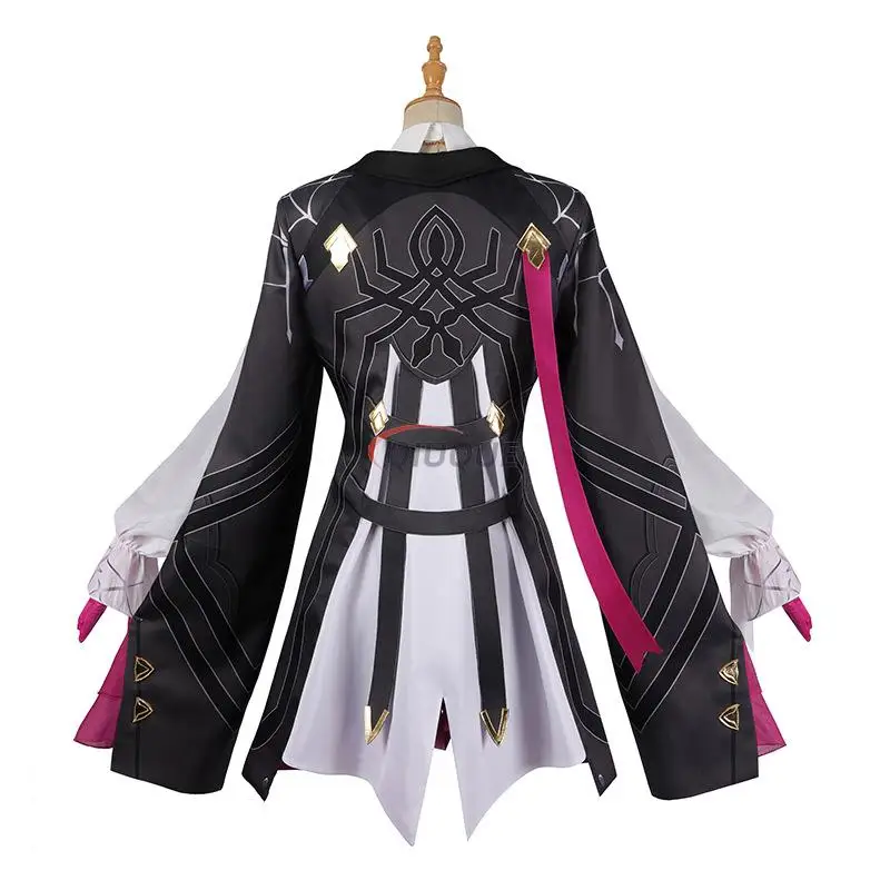 Gioco Honkai Star Rail Kafka Costume Cosplay parrucca scarpe bel vestito uniforme da combattimento donne Halloween Party gioco di ruolo abbigliamento