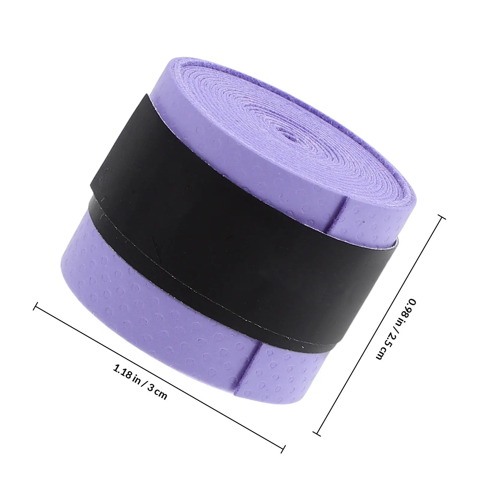 6 Rolls Drum Stick Tape Wrap Anti-Slip Shockproof Sweat Absorbent Non-Slip Drumstick Tape Comfortable Grip Drum Stick Wrap