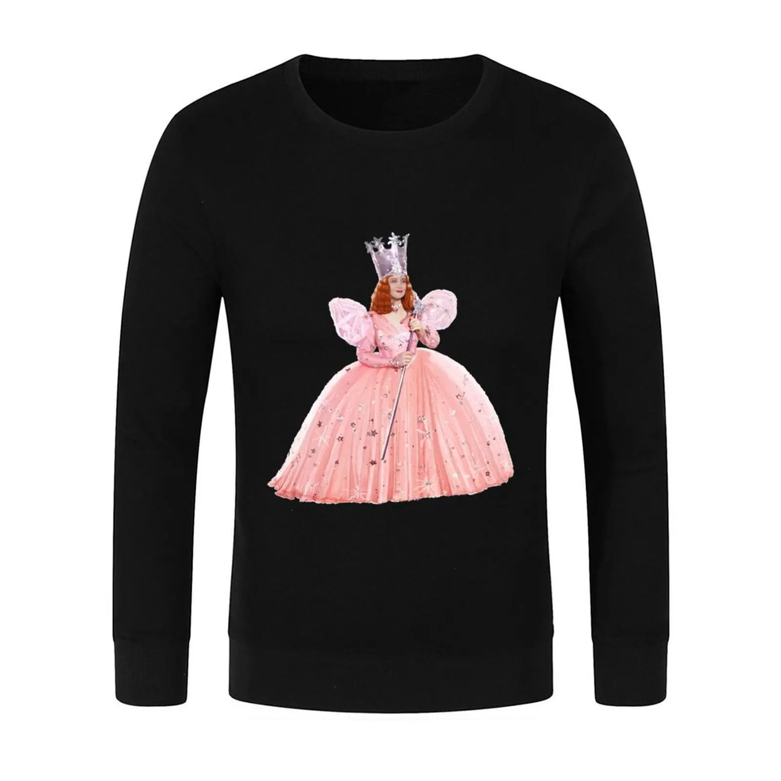 Glinda The Good Witch، The Wizard of Oz، لوحة رقمية سحرية واقعية، صورة لكامل الجسم، بلوفر بدون خلفية #2