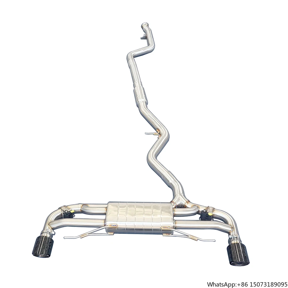 

Выхлопная система для BMW 4 серии F32 F33 F36 418i 420i 425i 428i 430i: Спортивный глушитель с клапаном, выхлопная система Catback, насадки на глушитель