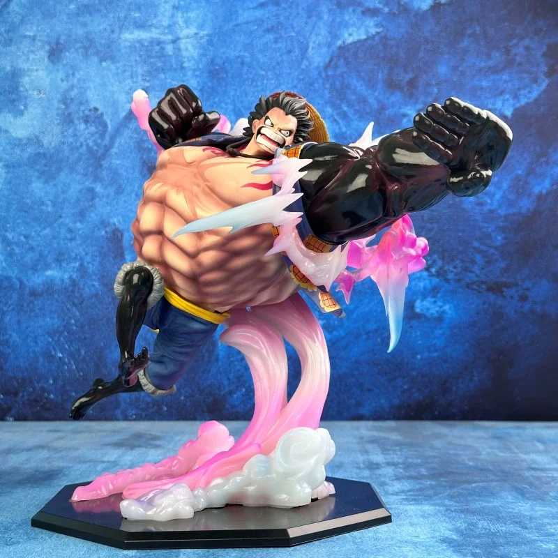 

One Piece Gear Fourth Bounce Man Luffy Pvc Statue Figure Desktop Ornament Collection Display Boxed Figurine Wholesale