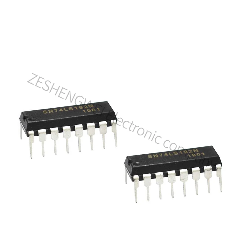 10Pcs SN74LS192N HD74LS192P DIP16 SN74LS192 HD74LS192 74LS192N 74LS192P 74LS192 DIP IC Novo e Original