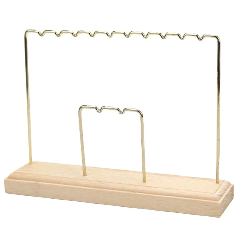 

Sophisticated Metal Jewelry Stand Rack Elegant Accessory Presentation Stand Rack