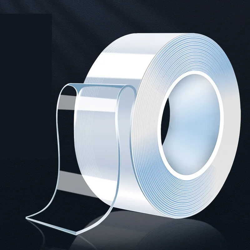 

1Roll 1/2/3m Nano Tape Double-Sided Adhesive Strong Tape Traceless Waterproof Tape For HomeBathroom Kitchen Sink Tap Gel Sticker