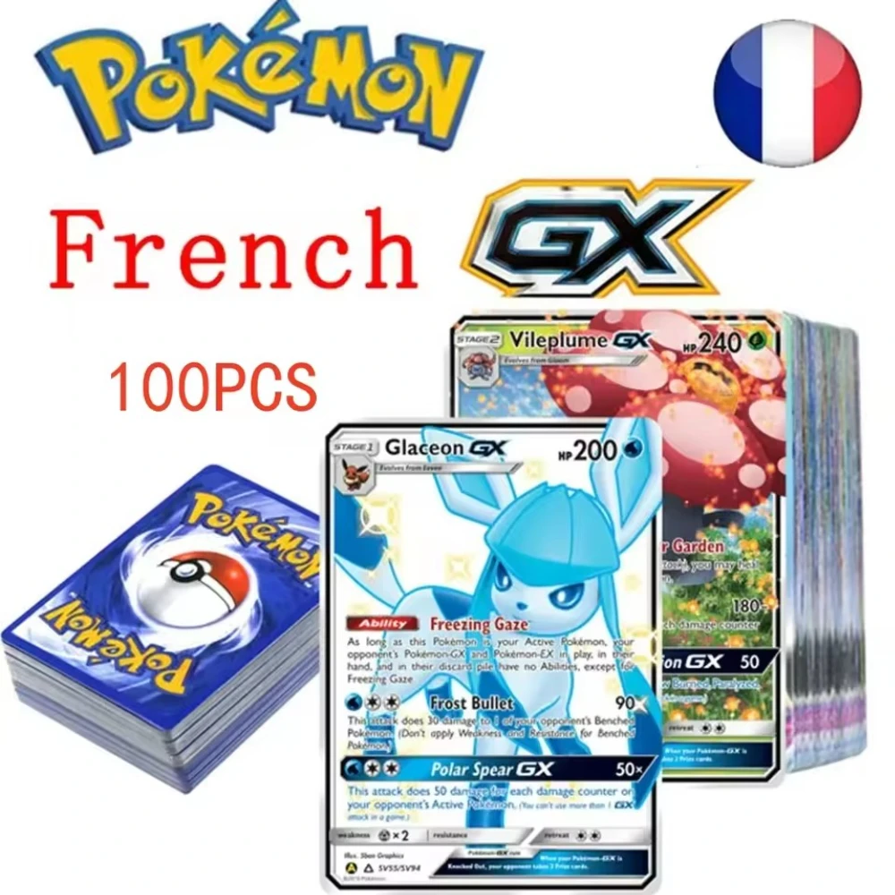 New English French Spanish Pokemon Cards Rainbow Blastoise V GX MEGA TEAM EX Game Battle Card Collection Card Toys Gifts
